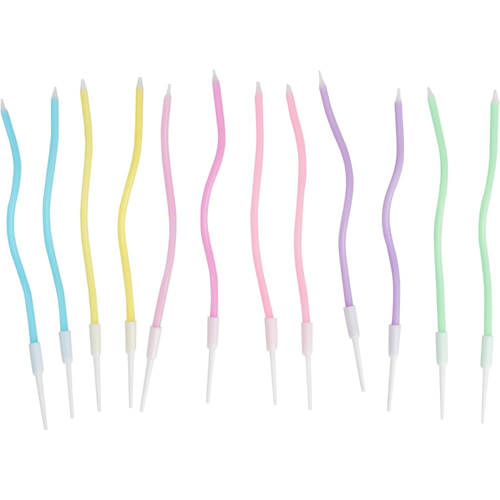 Ensemble de 12 bougies d'anniv - Supplies Of Candle avis et prix
